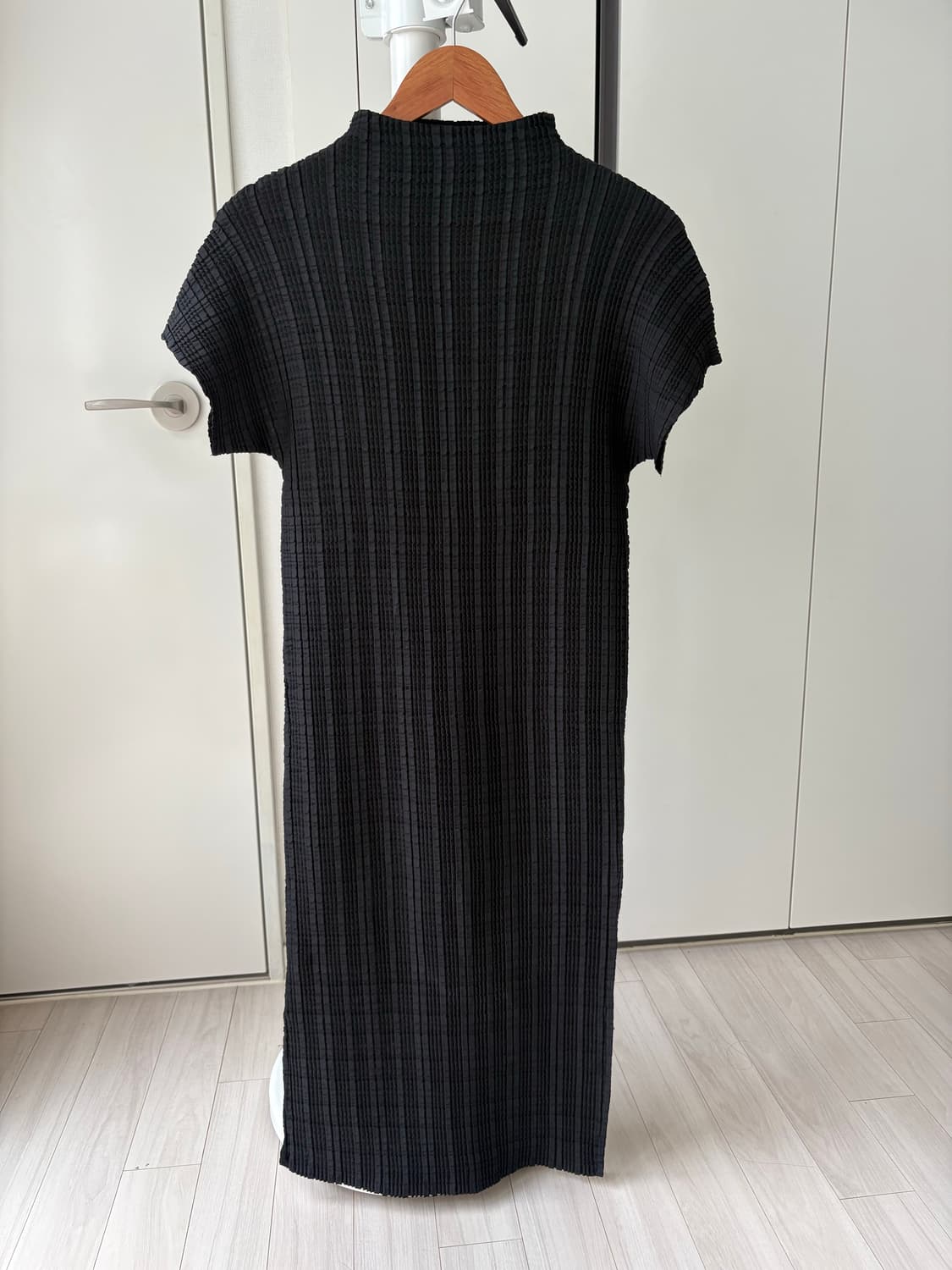 Textured Sheer Poly Dress 상품이미지4