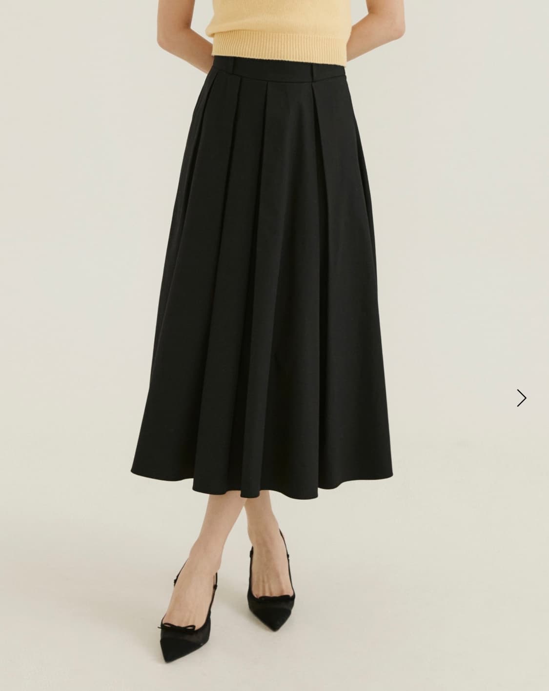 시에 이안 플리츠 스커트 상품이미지1