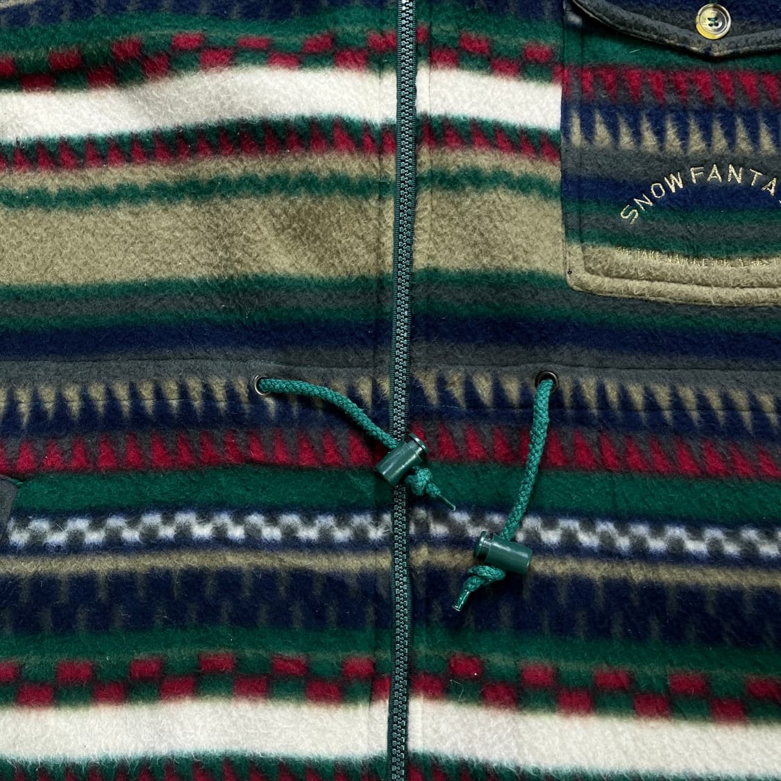 90s SNOW FANTASIA 빈티지 에스닉 플리스 (실측확인) 상품이미지2