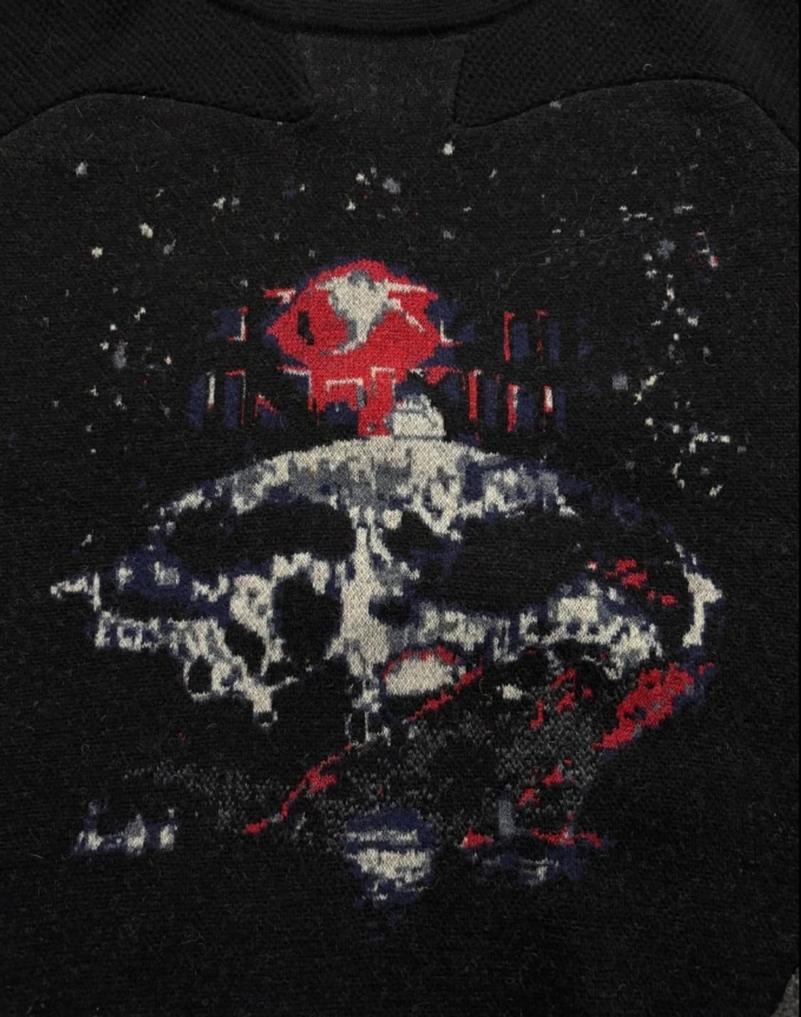 SYSTEM 시스템 블랙/회색 스웨터 90 상품이미지3