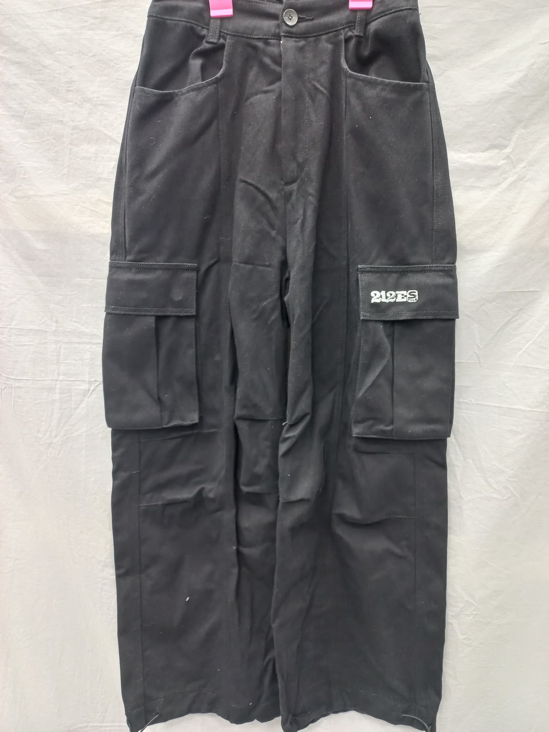 212ES ZIZEMUSEUM 블랙 카고 팬츠(여26-28) 상품이미지1