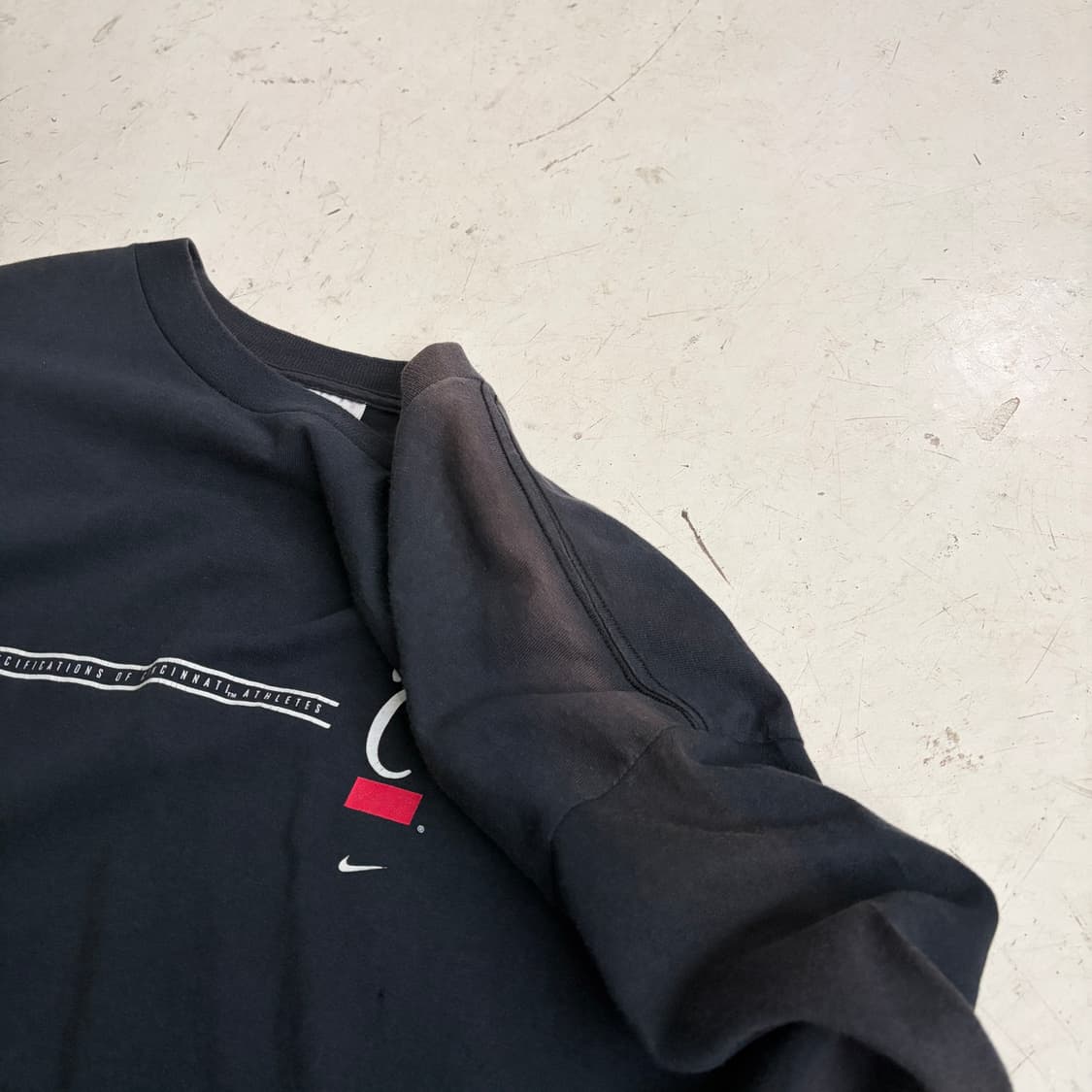 90s USA 나이키 빈티지 반팔티 M 상품이미지4