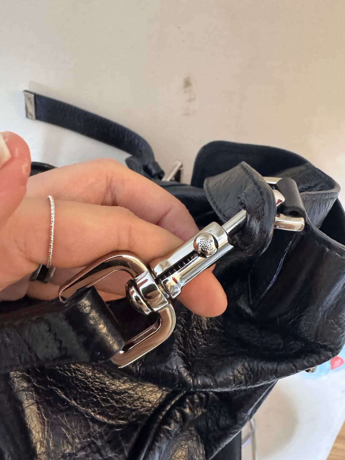 멀버리 알렉사 미디엄 (블랙) 상품이미지8