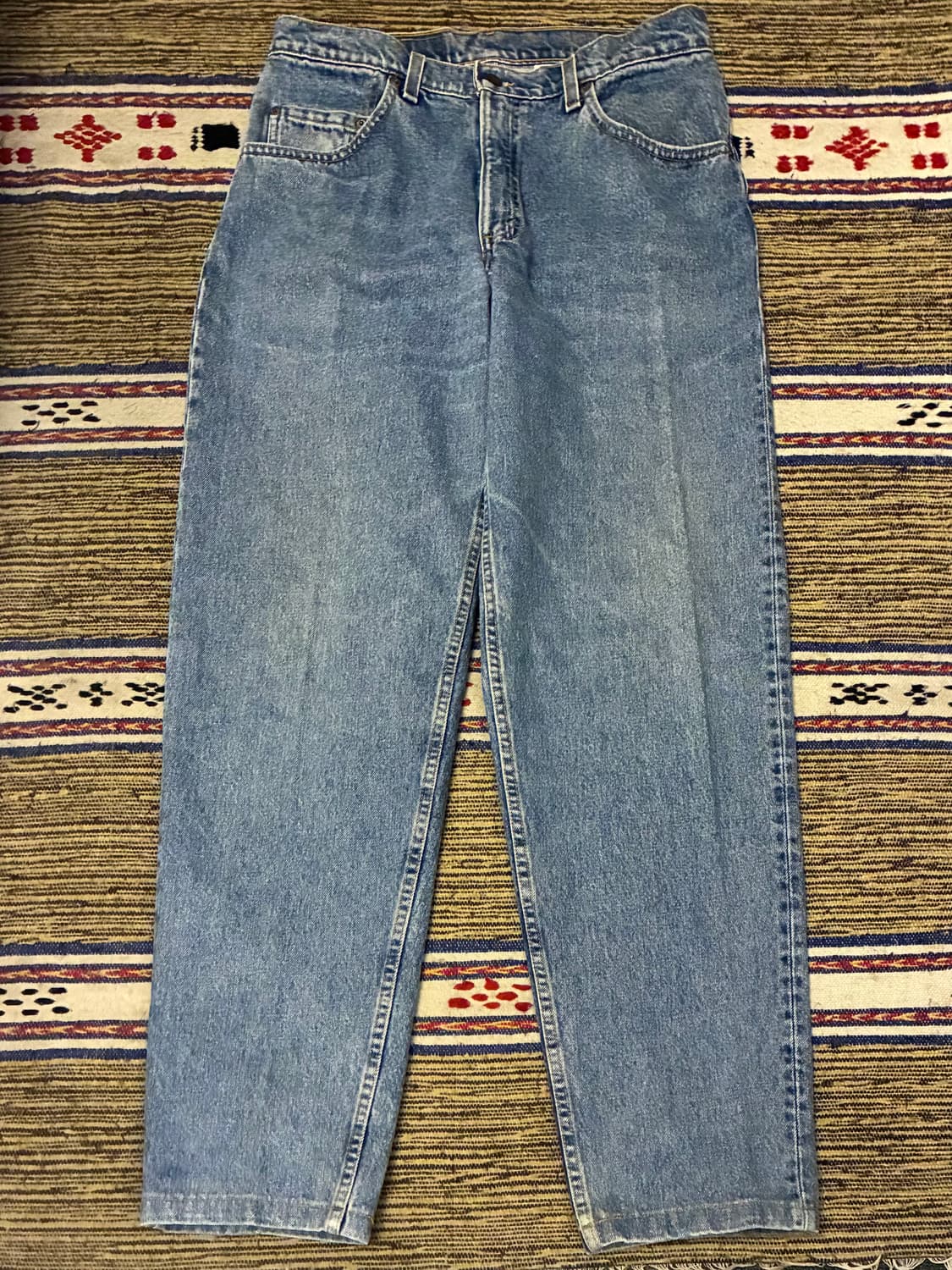 (32~33)90s USA 빈티지 리바이스 560 중청 데님 테이퍼드 상품이미지1