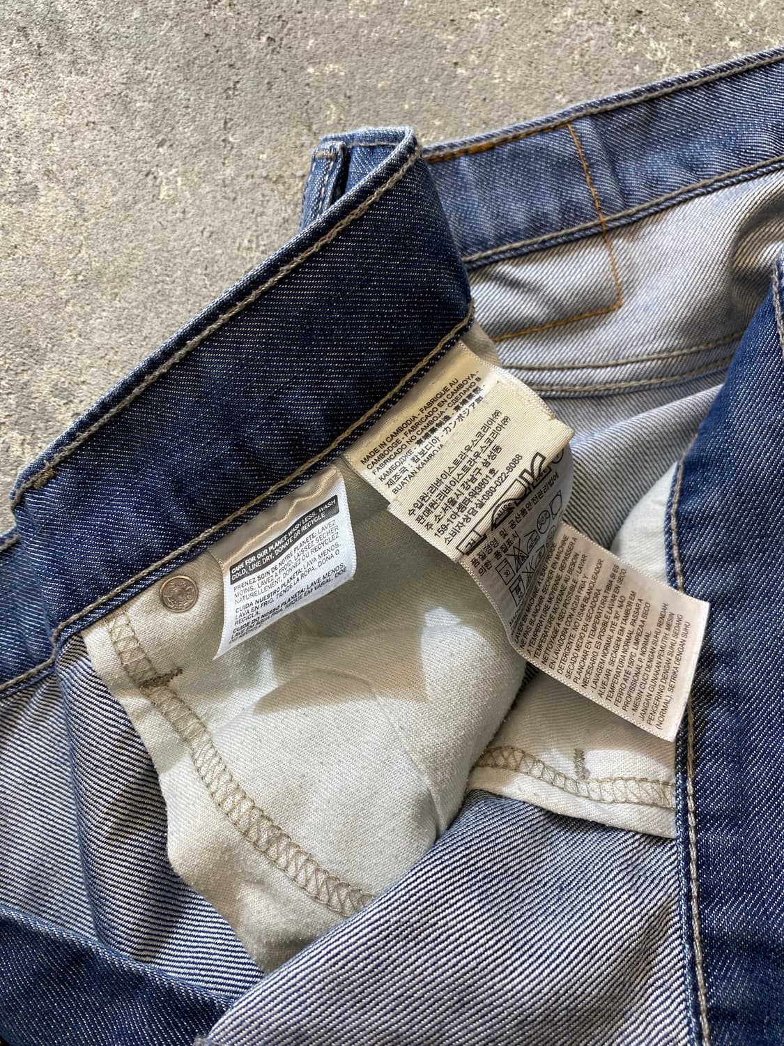 [36] Levi's 514 리바이스 루즈 스트레이트핏 데님팬츠 상품이미지8