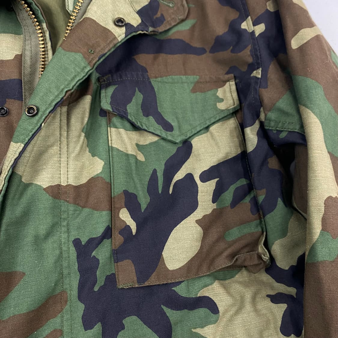 USA Army 우드랜드 패턴 M-65 필드 자켓 (105) 상품이미지5