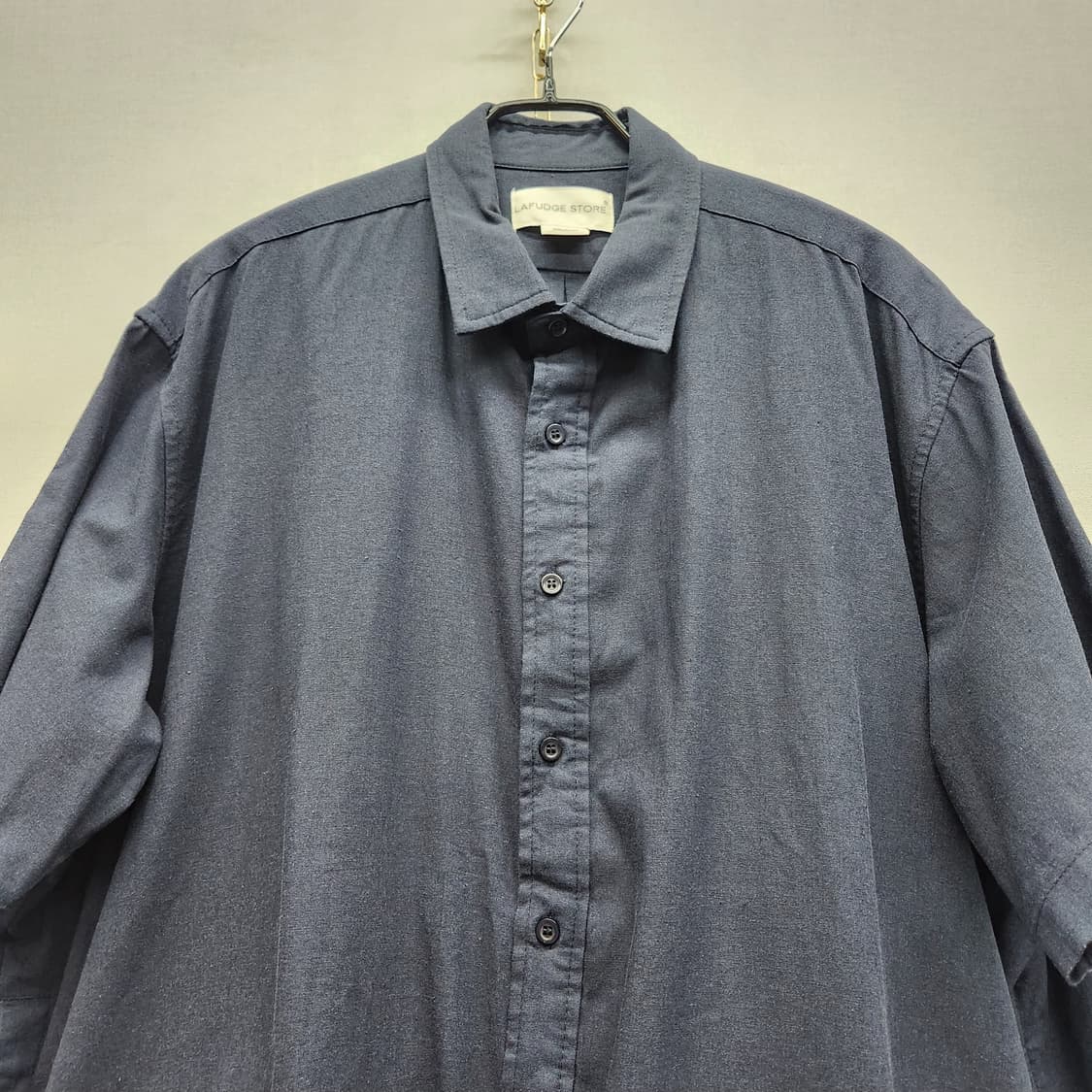 라퍼지스토어 시티보이 린넨혼방 오버핏 반팔셔츠 M(3XL) 상품이미지2