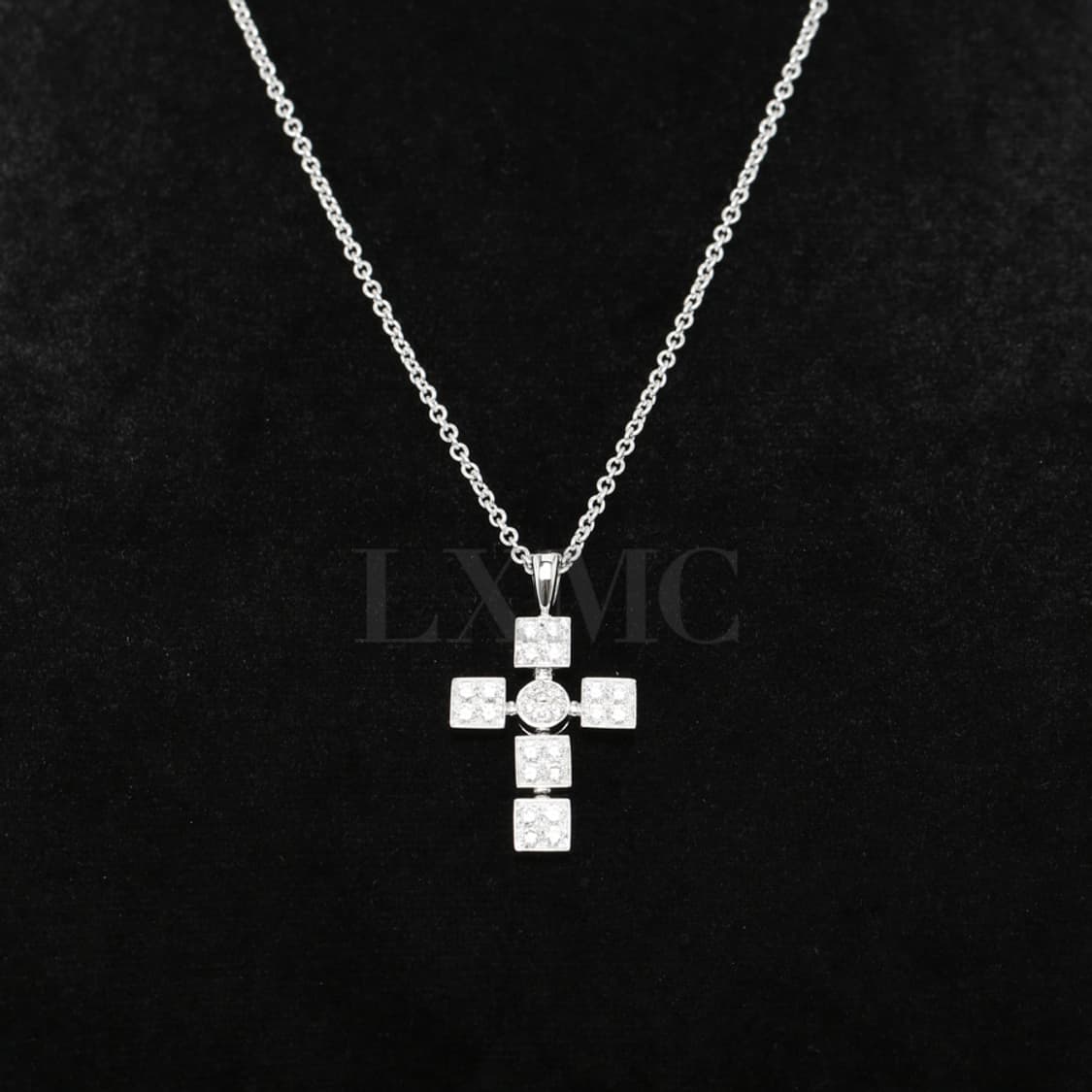 불가리 루체아 다이아 목걸이 크로스 십자가 네크리스 335092 상품이미지10