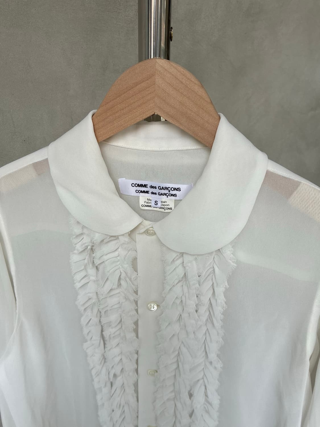 꼼데가르송 프릴 셔츠 상품이미지6