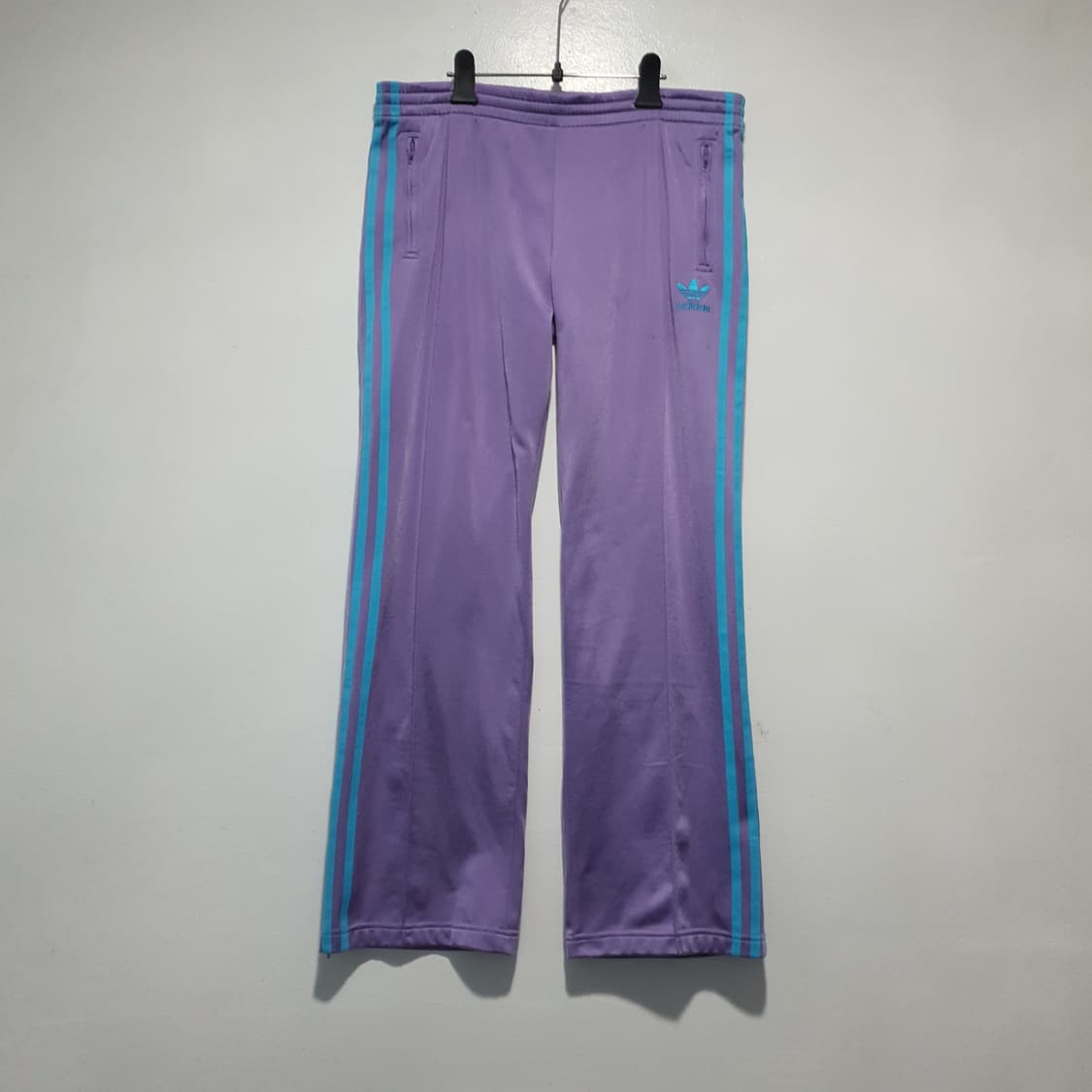 100) 아디다스 유로파 파이어버드 퍼플 라벤더 트랙 팬츠 33-35 상품이미지1