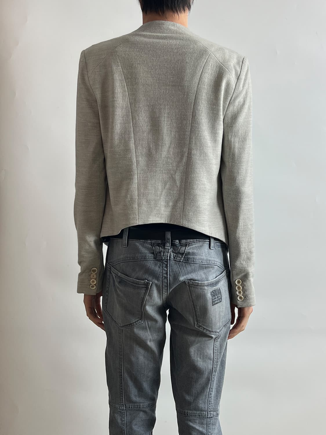 Helmut Lang (헬무트랭) 비대칭 울 자켓 상품이미지3
