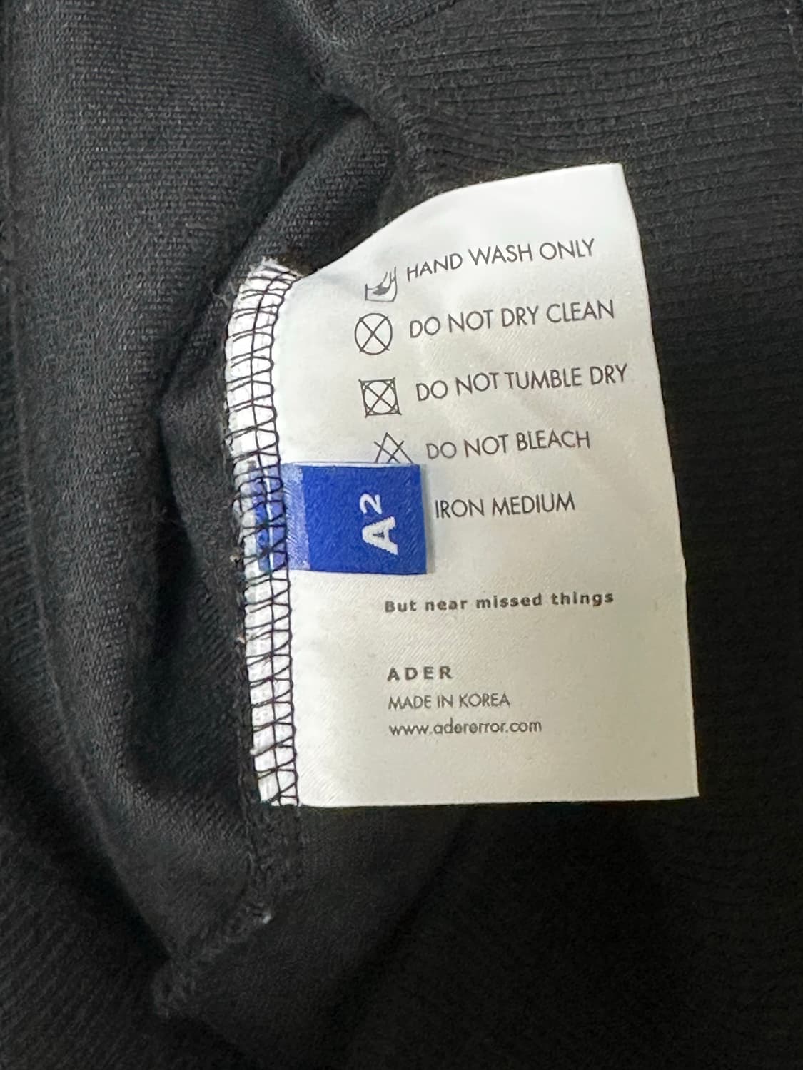 아더에러 후드 자켓 A2사이즈 상품이미지3