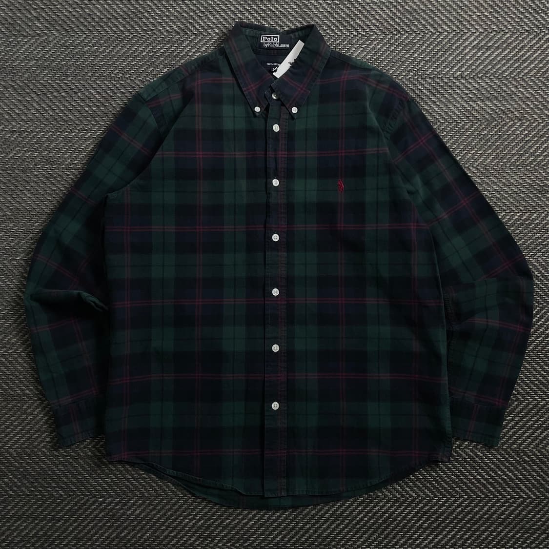 폴로 랄프로렌 체크 블럭 박시핏 셔츠o 4182 상품이미지1
