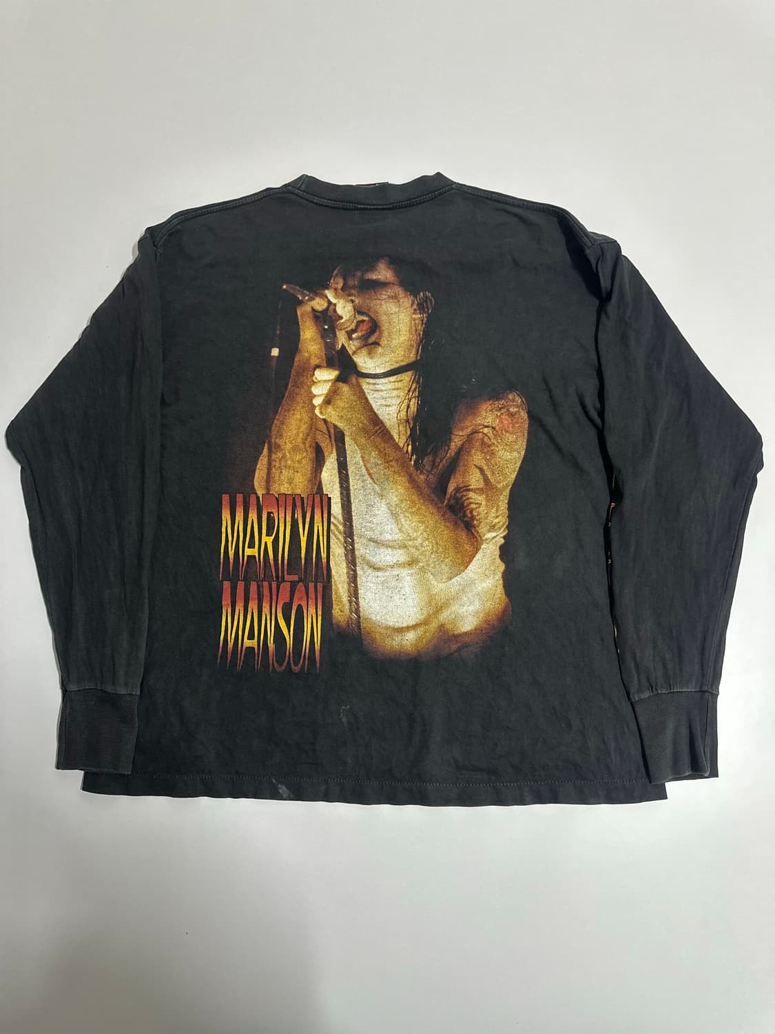 90s 마릴린맨슨 롱 슬리브 상품이미지5
