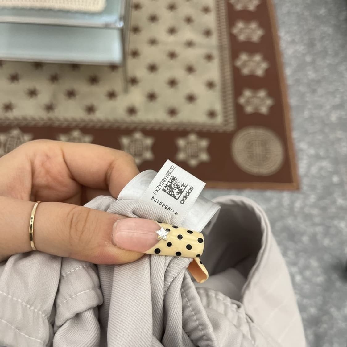 아디다스 올드스쿨 빈티지 스포티 밴딩 트랙팬츠 L C10045 상품이미지6