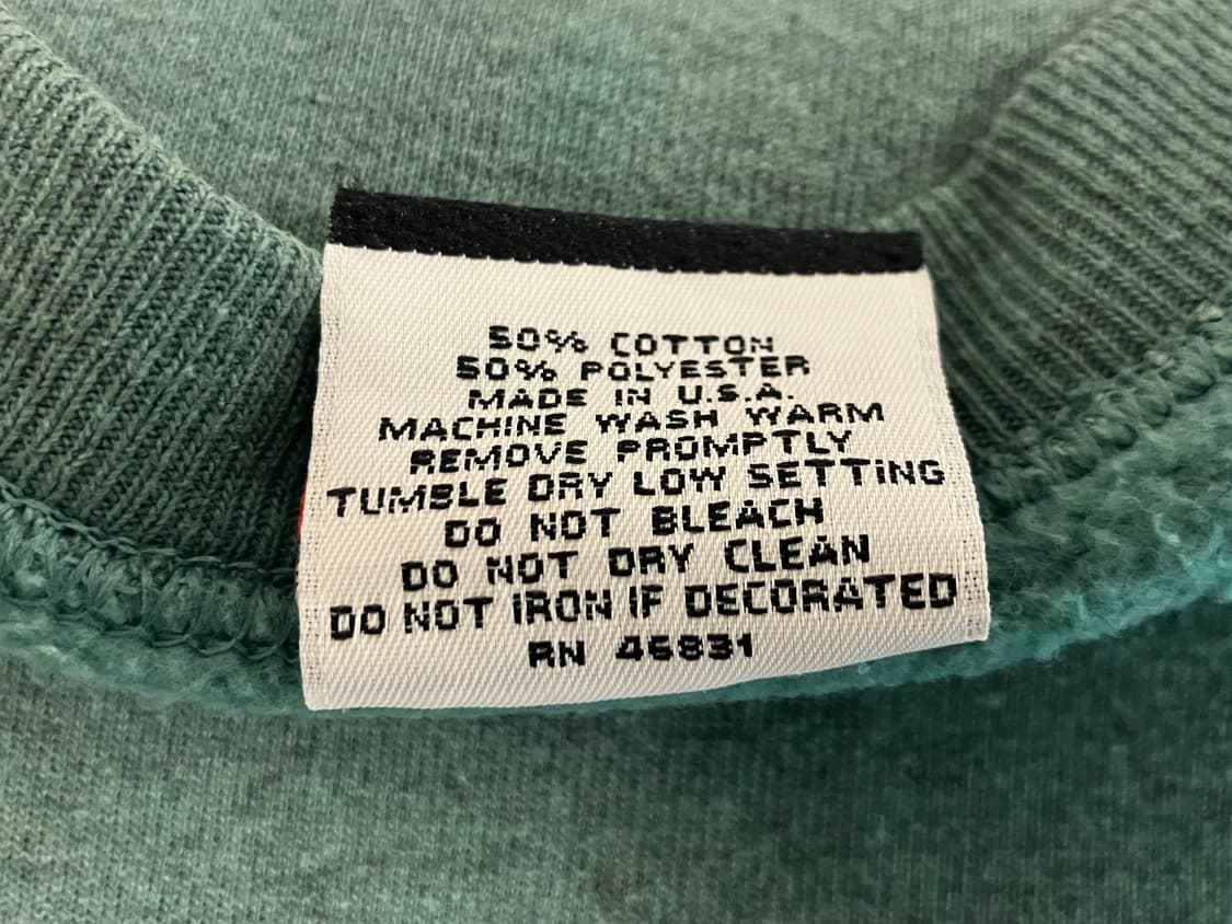 빈티지 USA 90s SIGNAL SPORTS 50/50 스웻셔츠 M 상품이미지3