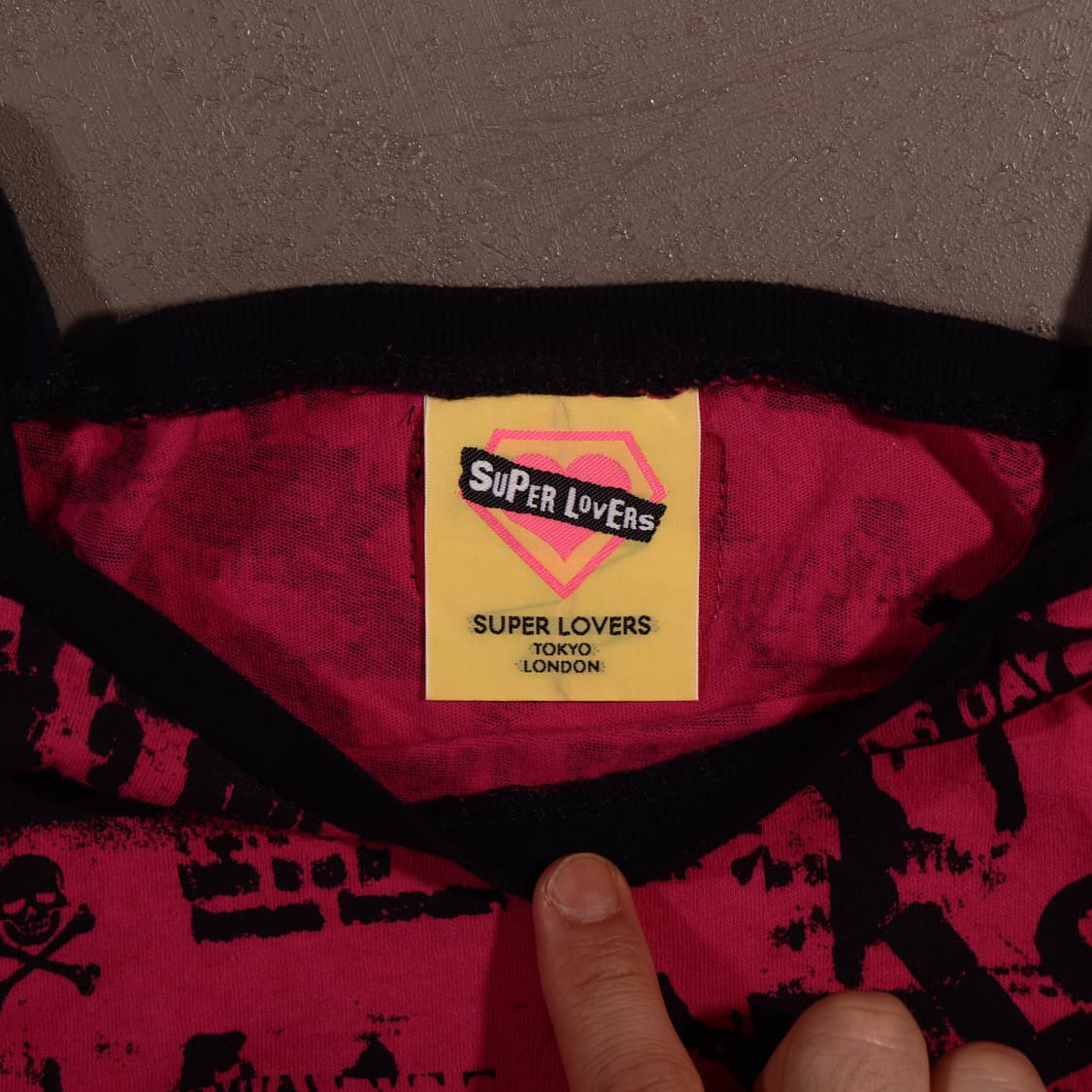 일본빈티지 프린팅 Y2K 롱슬리브 상품이미지3