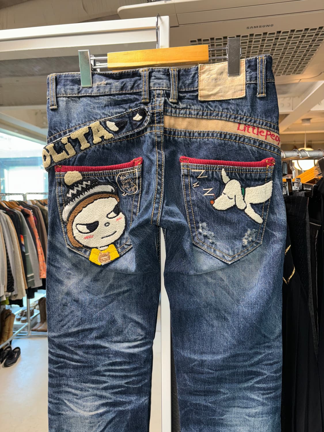 로리타 진스 요시토모 나라 데님팬츠 상품이미지2