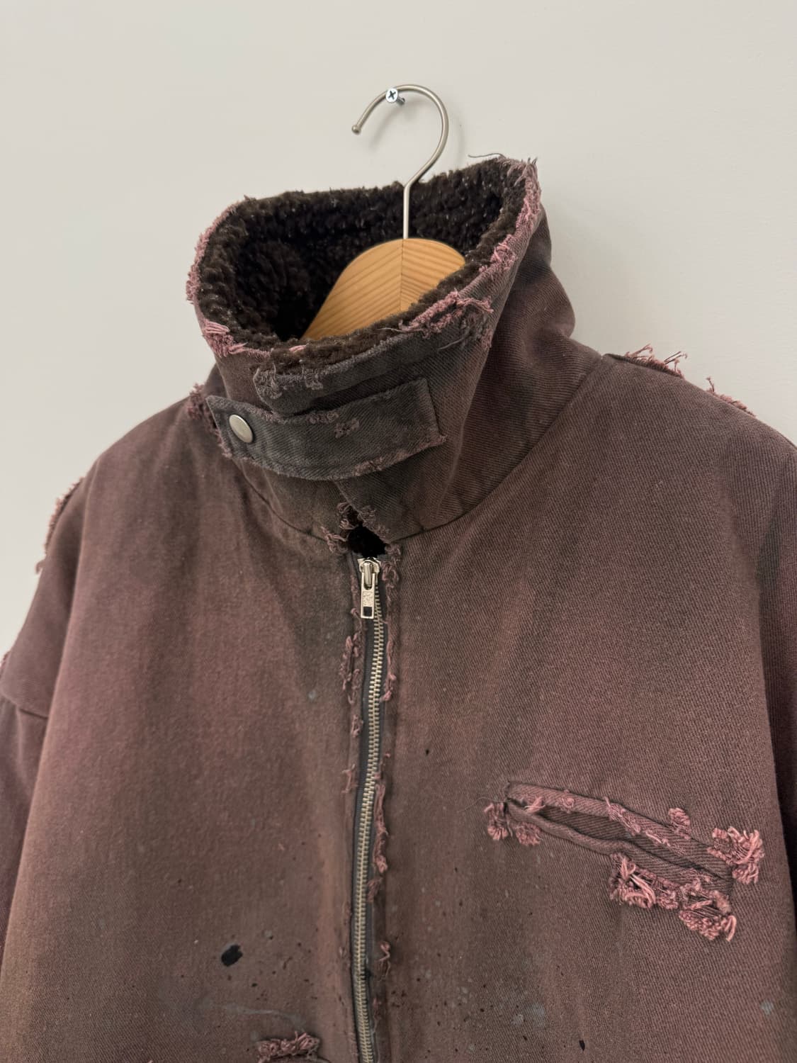 빈티지 워크 양털자켓 상품이미지5