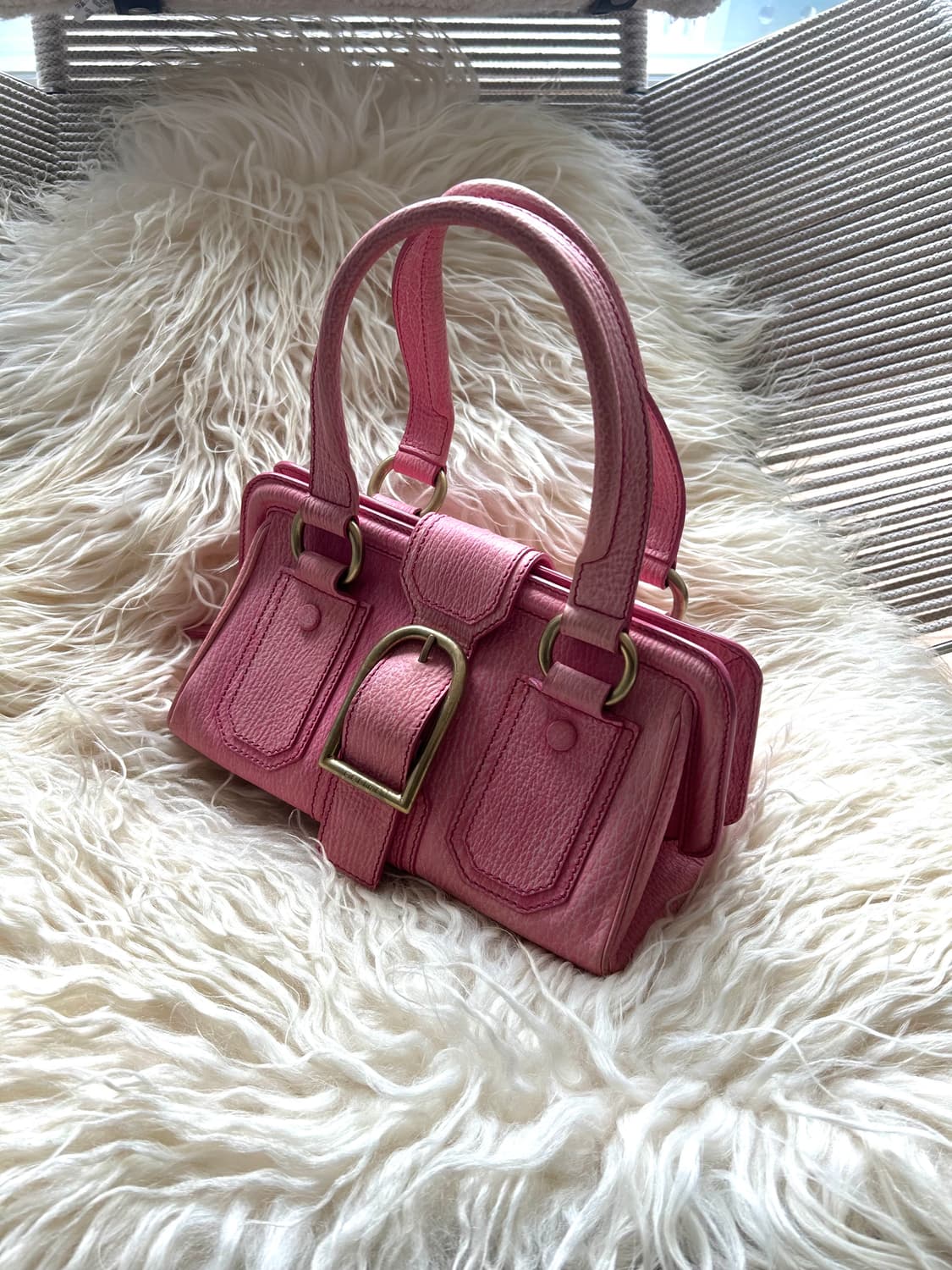 레어🌸‼️)) 올드 셀린 리미티드 에디션 핑크 토트백 상품이미지1