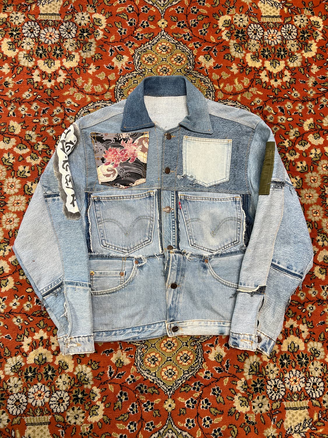 [L] 리바이스 빈티지 커스텀 데님 자켓 상품이미지1
