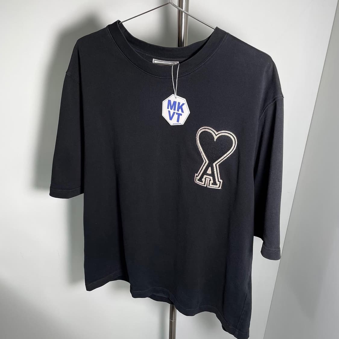 AMI 빅하트 로고 반팔티 상품이미지3