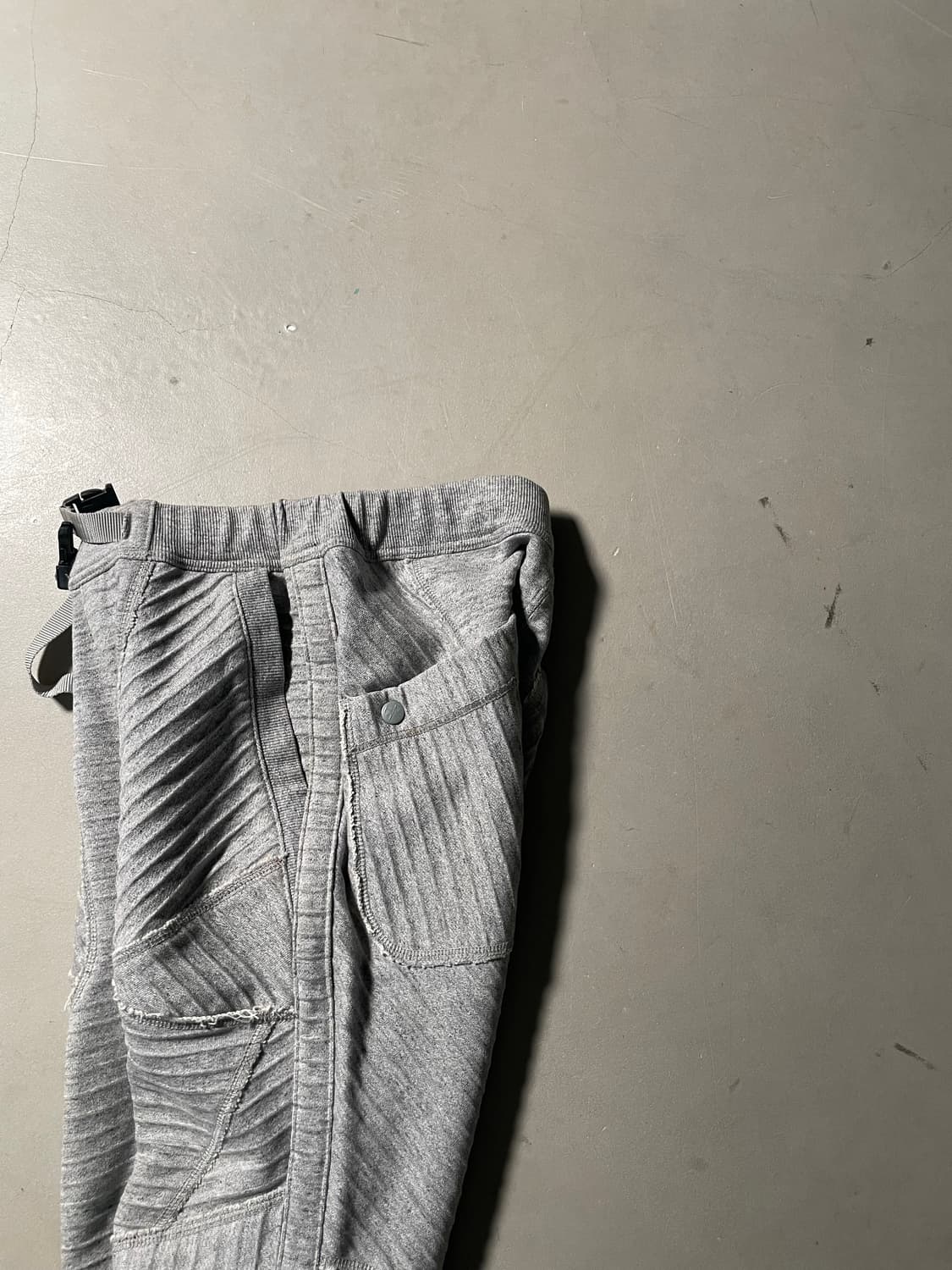 화이트 마운터링 Quilted Rib Sweat Pants 상품이미지6