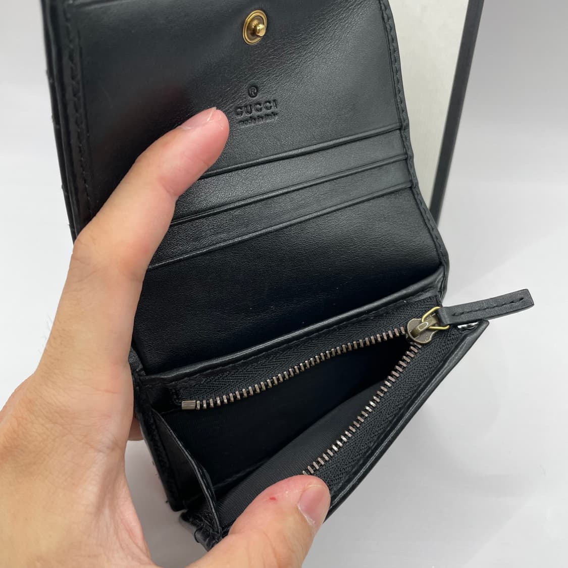 구찌 GG 마몽 마틀라세 카드지갑 상품이미지8