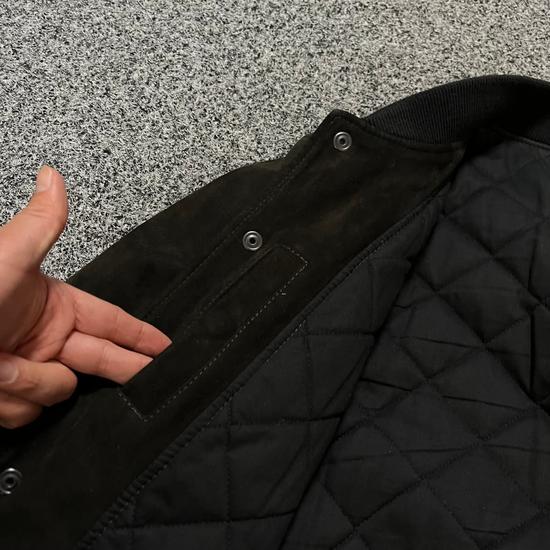 00s vintage BALMAIN 스웨이드 자켓  상품이미지5