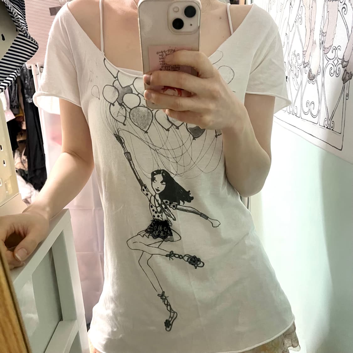 여름 모리걸 티셔츠 상품이미지2