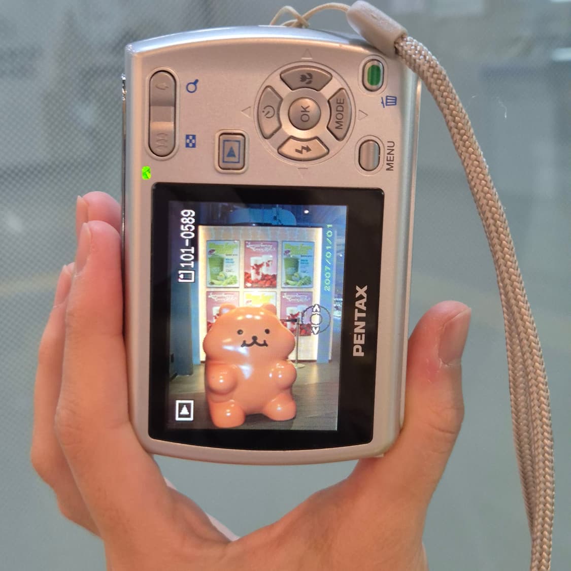 작례✨ 펜탁스 옵티오 E30 실버 🤍 필름감성 Y2K  상품이미지2