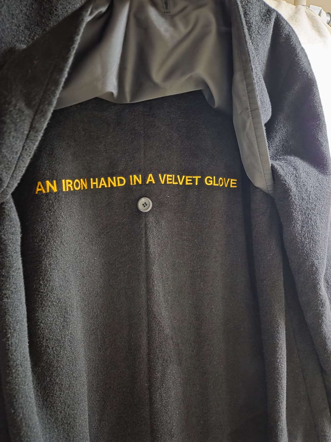 DAMP 캐시미어 50% 코트 블랙 3(105) 상품이미지10