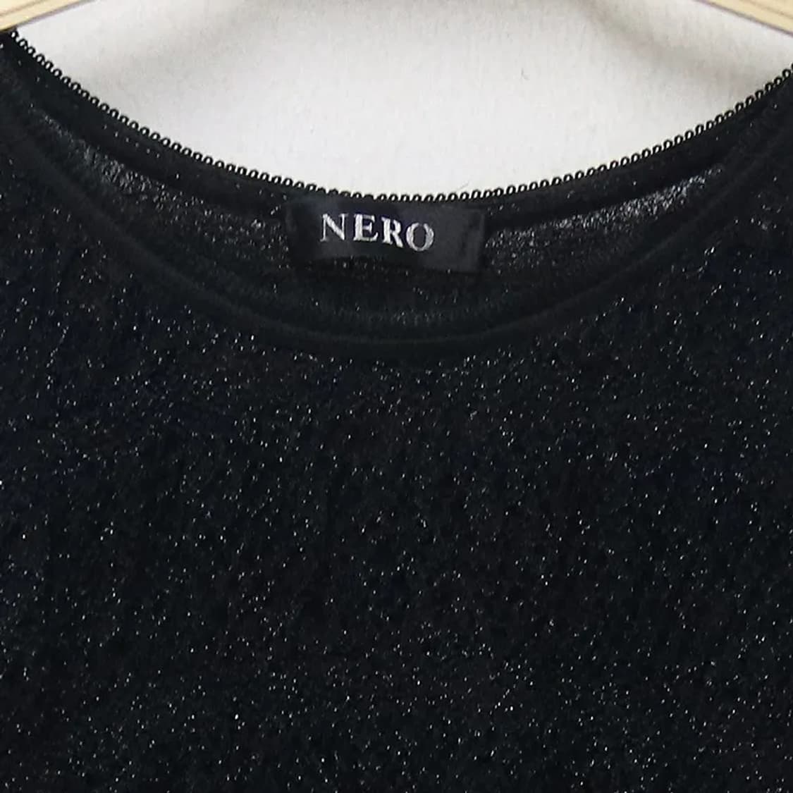 NERO 글리터 발레코어 셔링 긴팔 니트 61724 상품이미지5