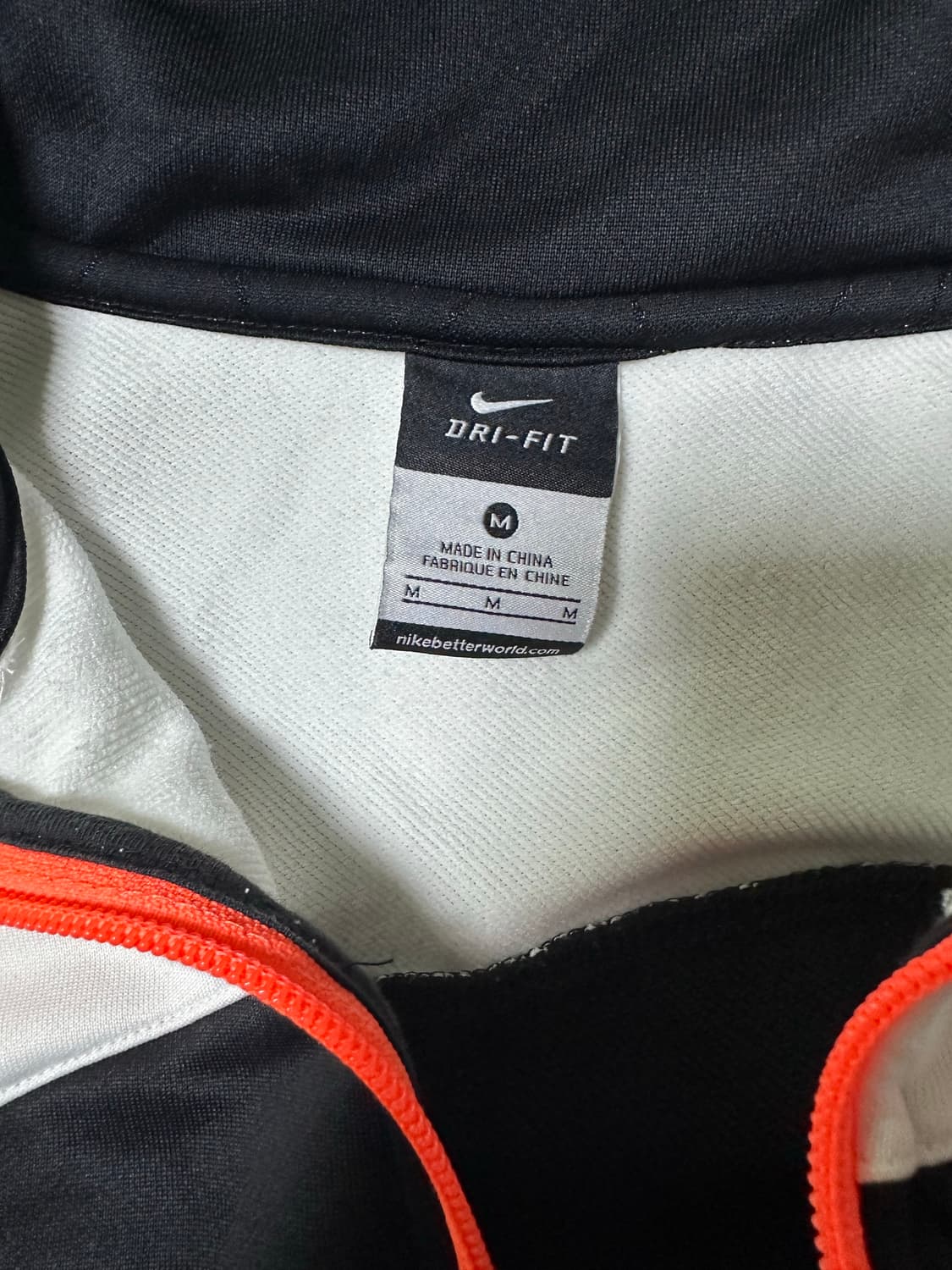 나이키 드라이핏 남성 반팔 집업 상품이미지3