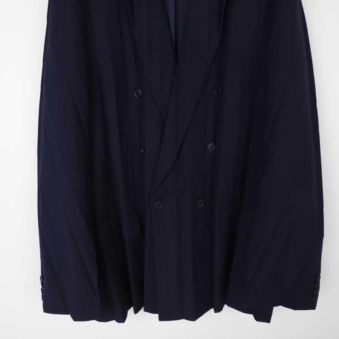 48 / Balenciaga 발렌시아가 오버사이즈 플리츠 더블 블레이저 상품이미지4