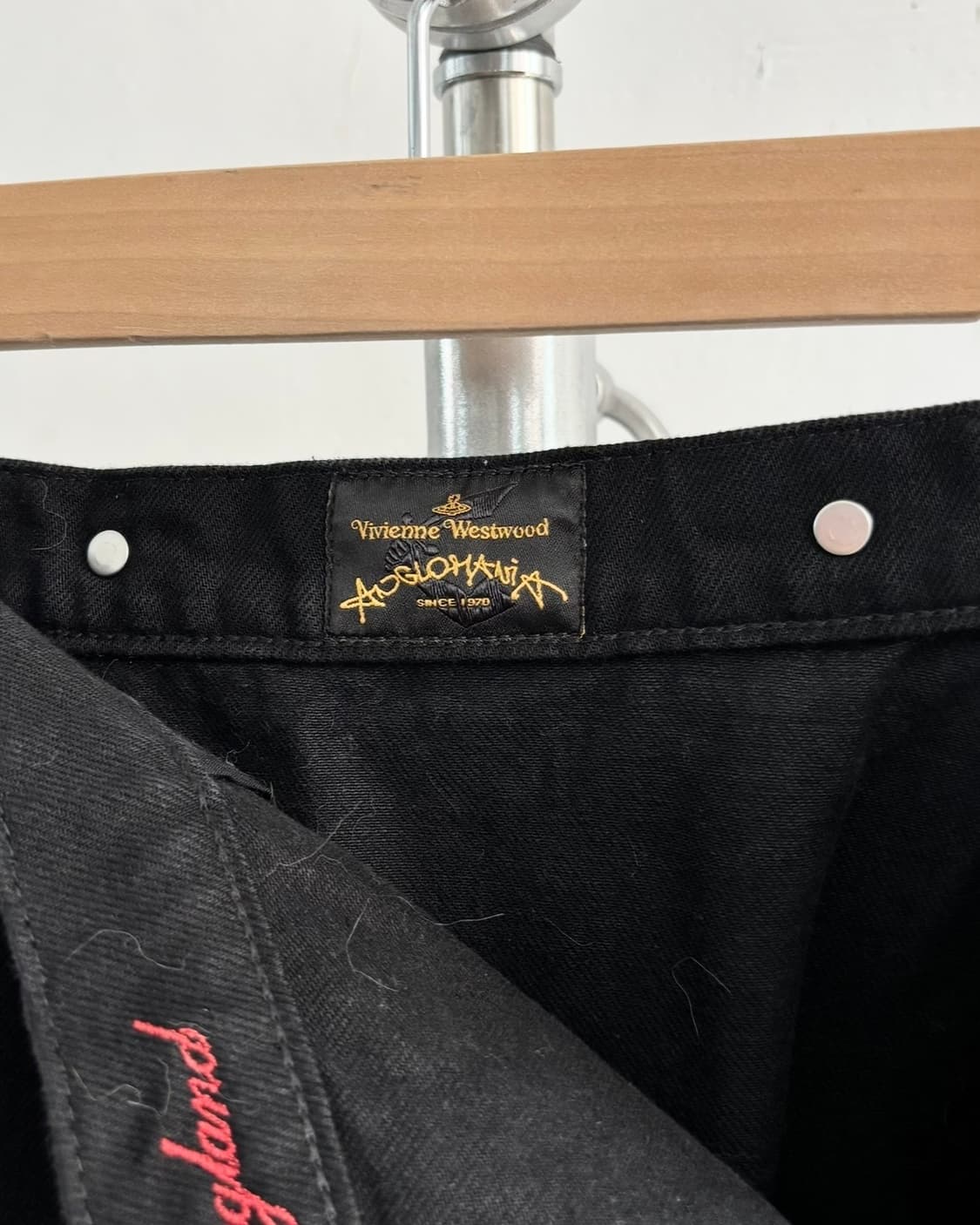 Vivienne Westwood 비비안웨스트우드 블랙 컷팅 스커트 상품이미지9