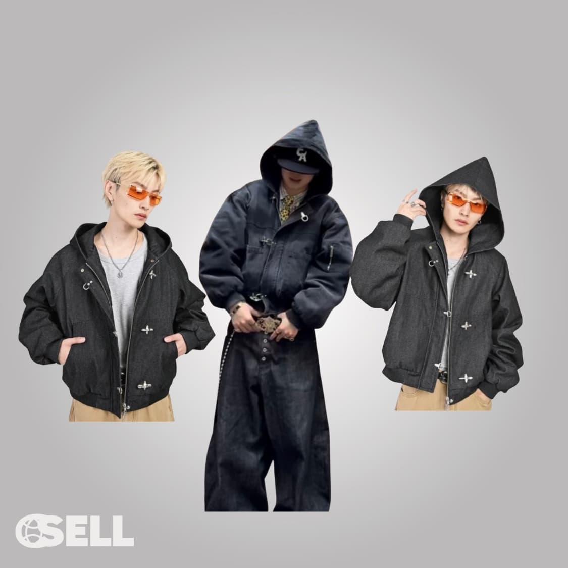 RARELIZE 핀터레스트깔 버클 자켓 상품이미지3