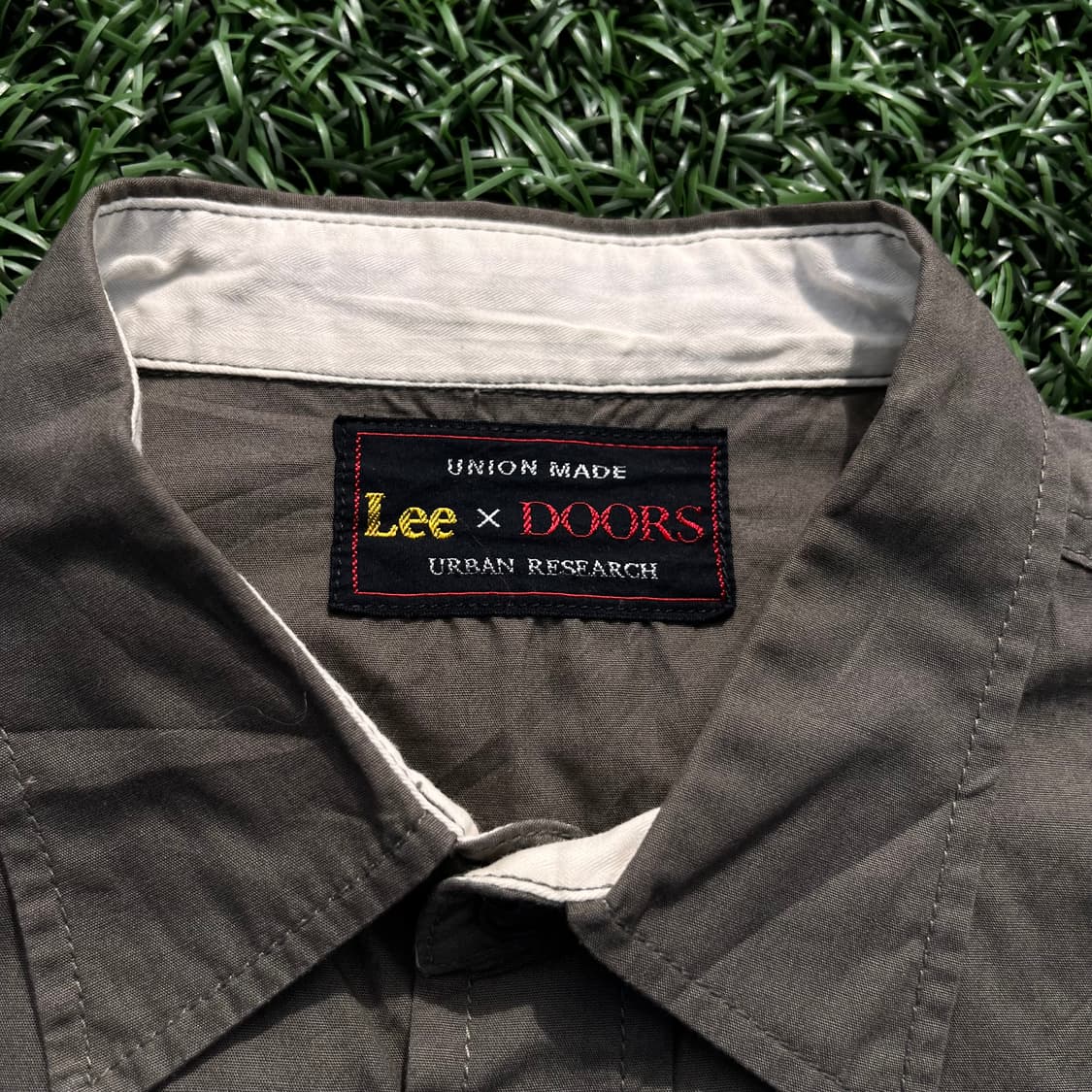 Lee&DOORS 콜라보 워크셔츠 (실측확인) 상품이미지2