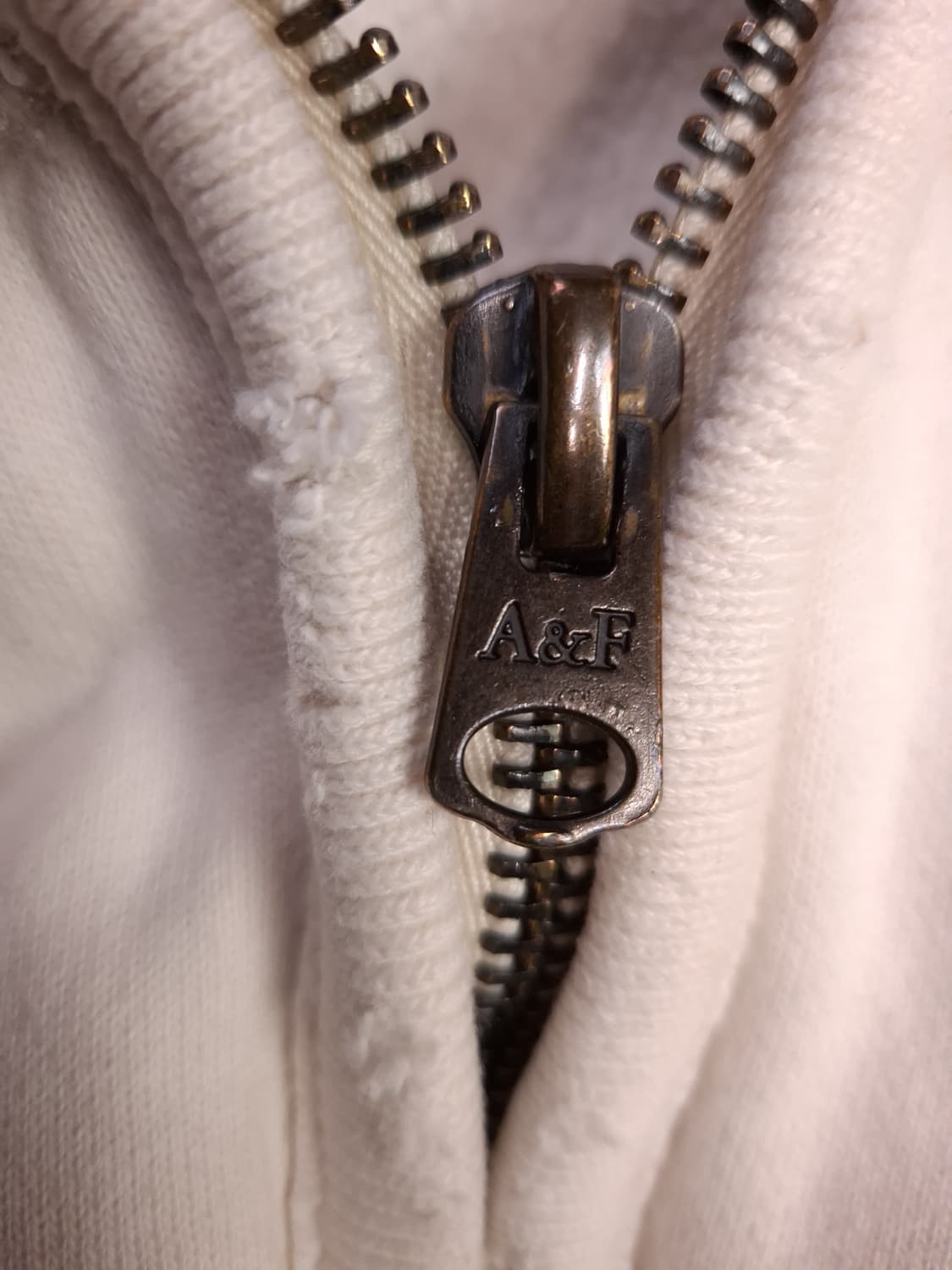 오리지날 아베크롬비 로고 데미지 후드집업 상품이미지4