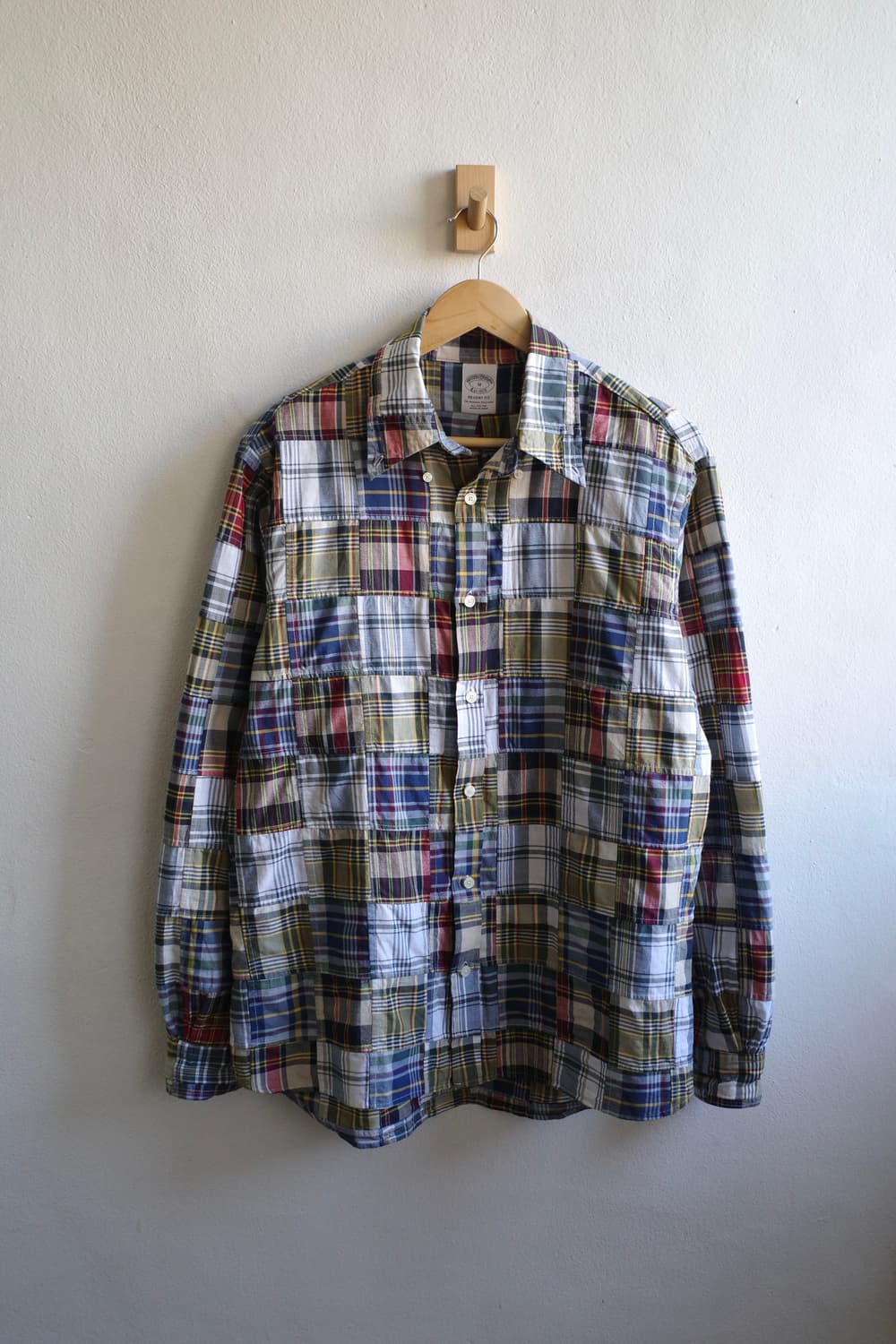 브룩스 브라더스 패치워크 셔츠 상품이미지1