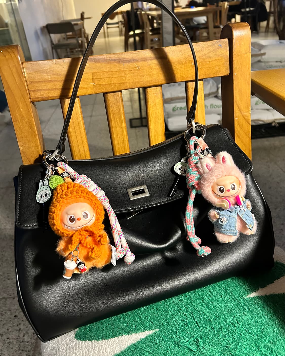 🐰미니라부부 내 마음속 비밀번호”U”커스텀키링 상품이미지7