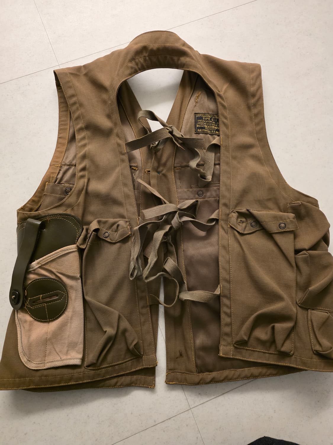 버즈릭슨 C1 vest 베스트  상품이미지3