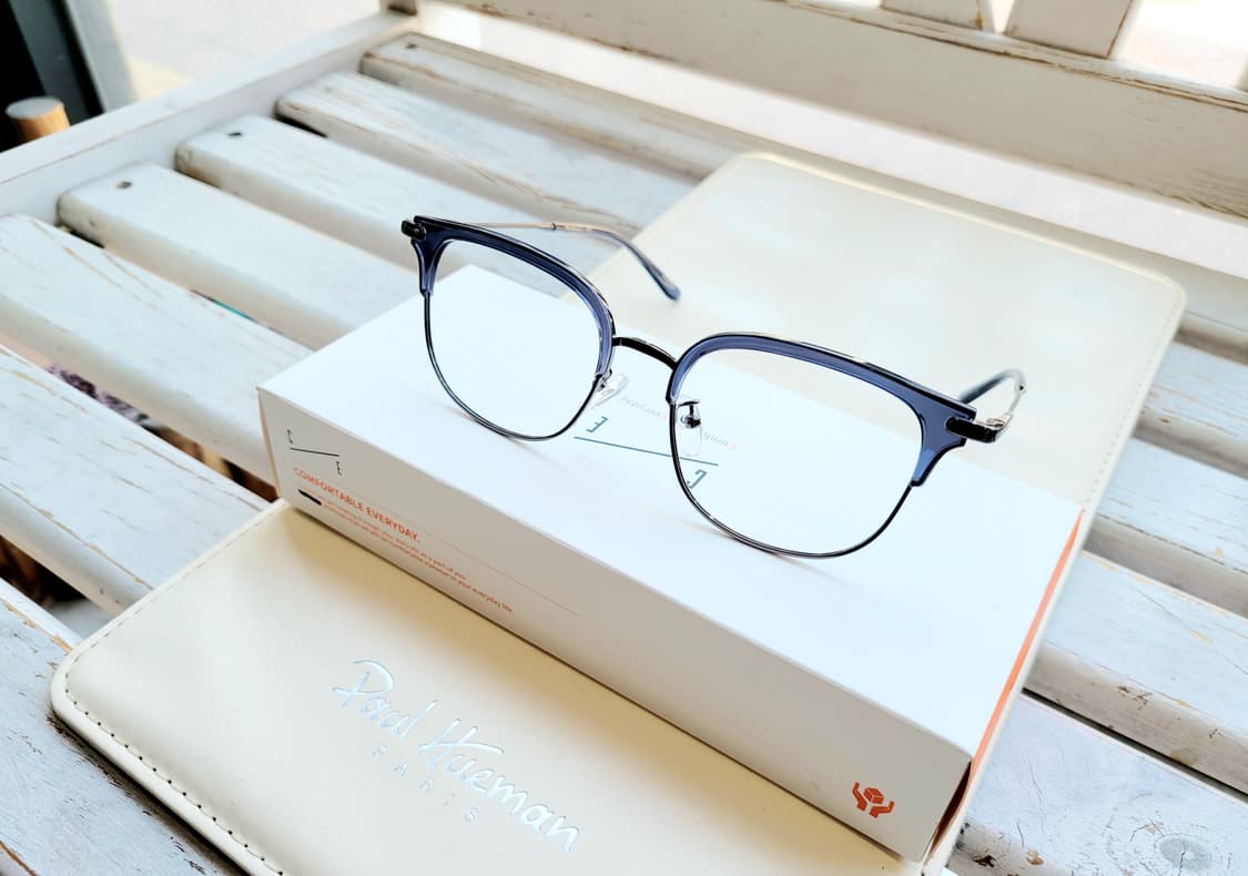 폴휴먼안경(PHS1156A 다크블루) +블루라이트변색렌즈 상품이미지3