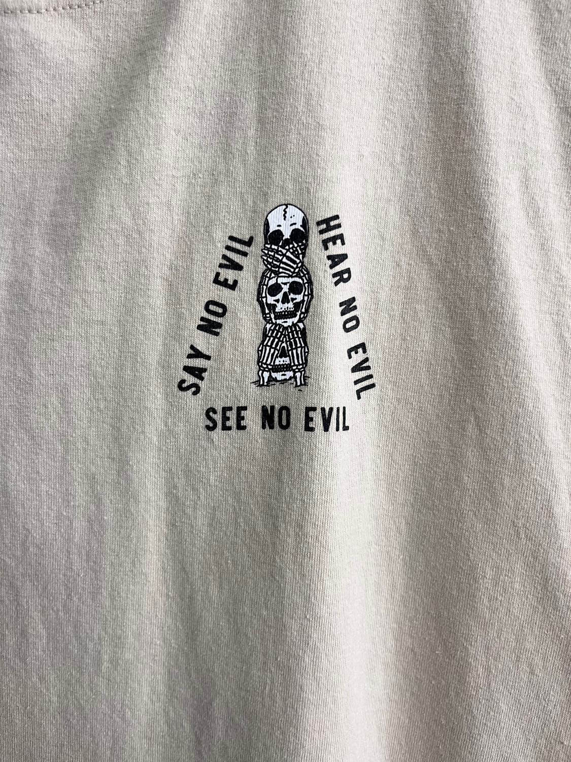 no evil beige 티셔츠 상품이미지4