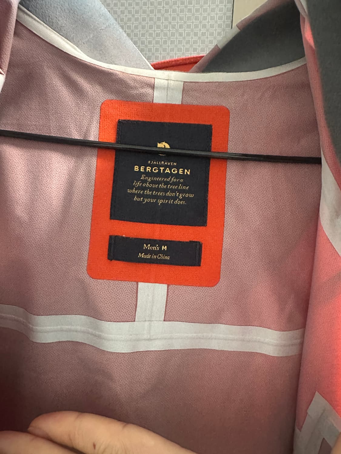 피엘라벰 남성 베르그타겐 라이트 에코 쉘 자켓 M 상품이미지3