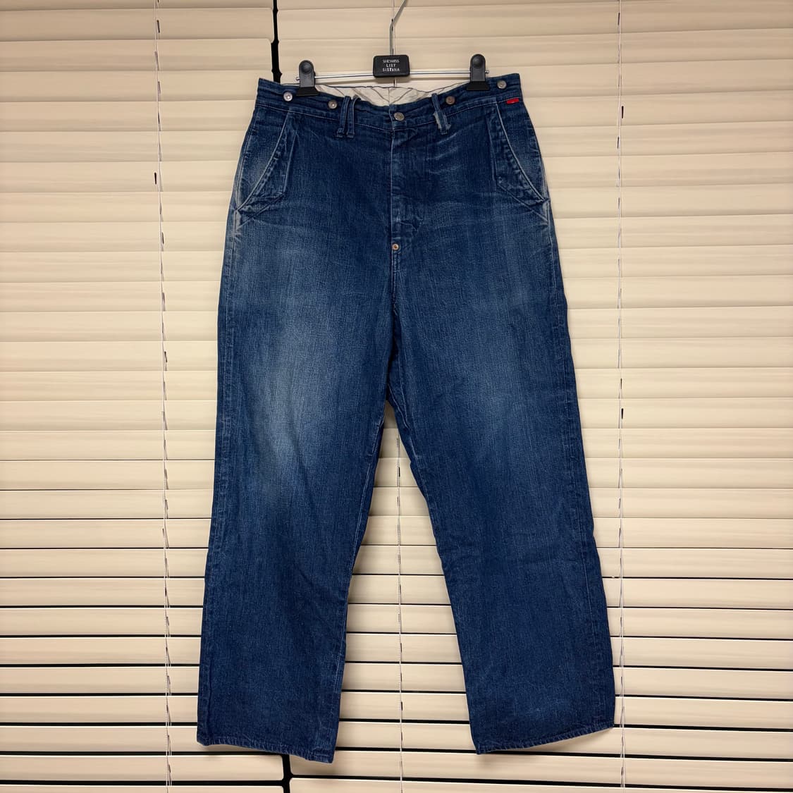 아나크로놈 ANACHRONORM 빈티지 워시드 데님 청바지 W32 상품이미지1