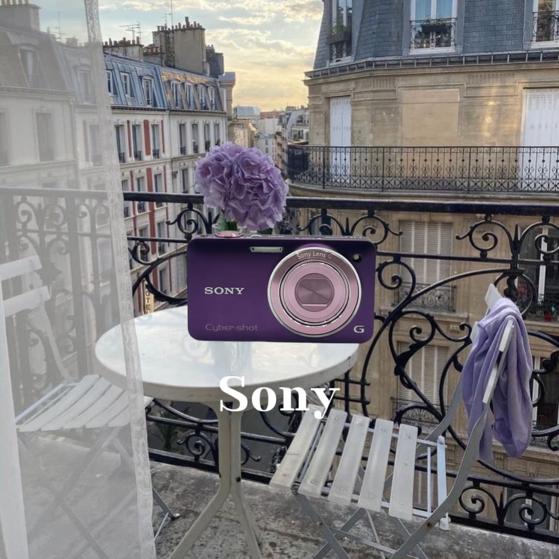 소니 사이버샷 dsc-wx5 퍼플 빈티지디카  상품이미지1