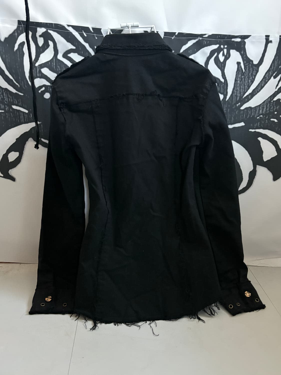 • black spandex grunge shirt 상품이미지6