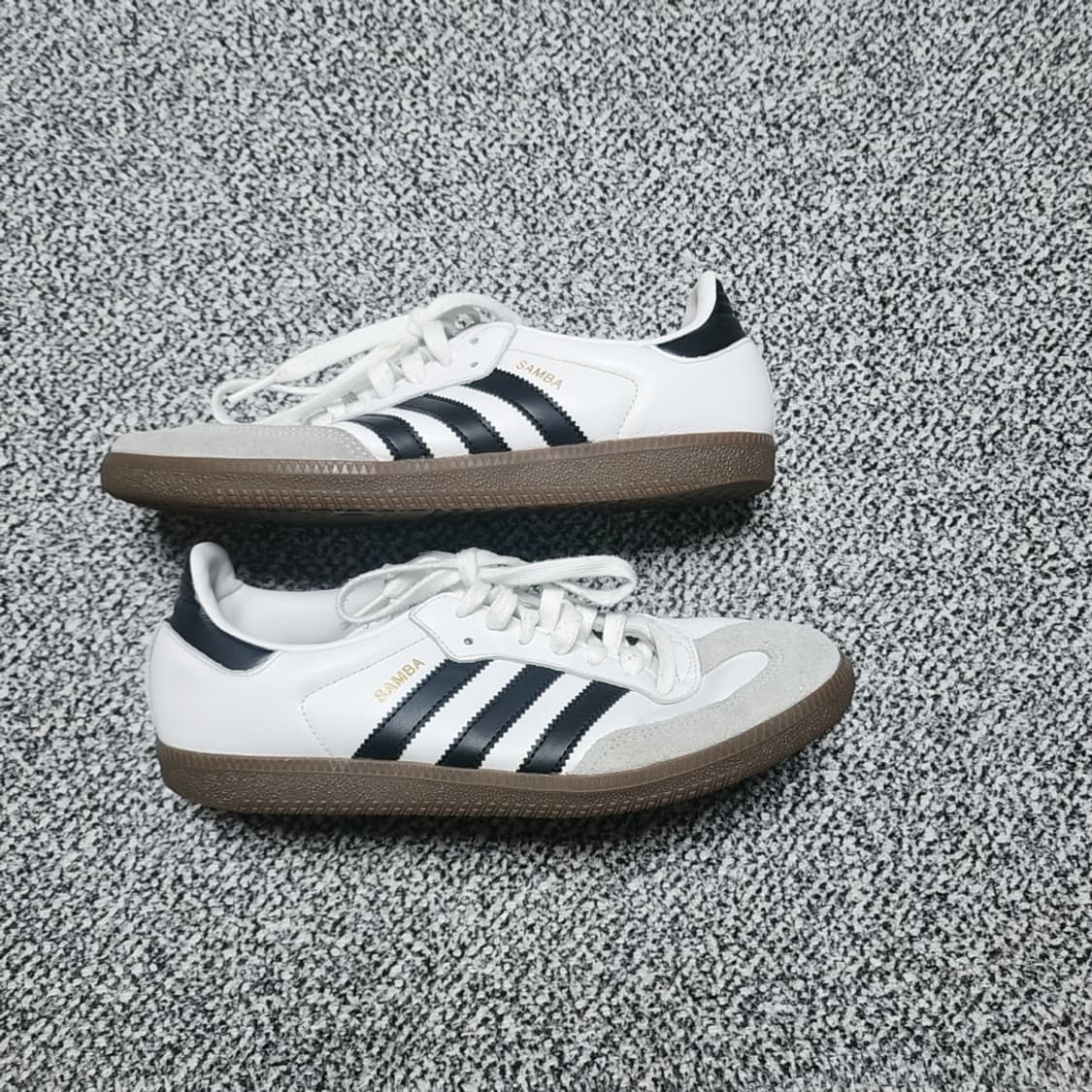 [260] 아디다스 삼바 흰검 스니커즈 상품이미지2