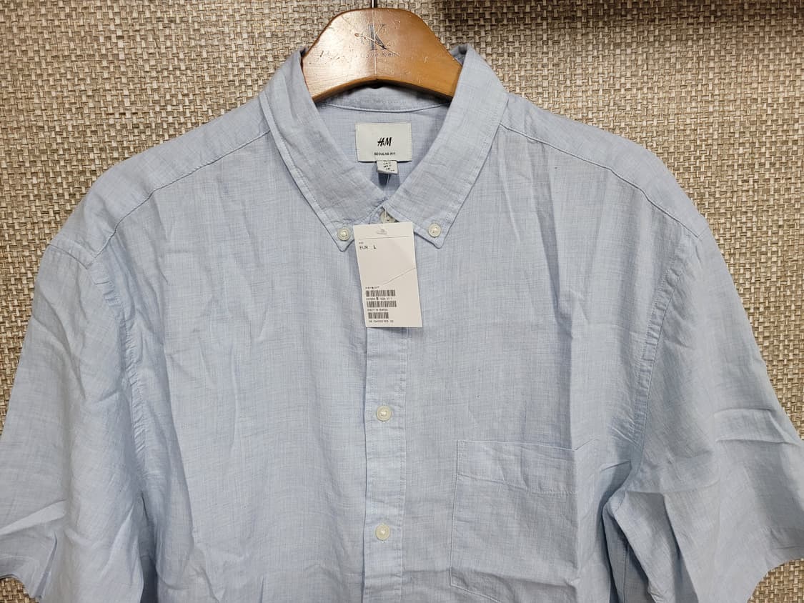 L 105~110사이즈 H&m 반팔 셔츠 새상품  상품이미지2